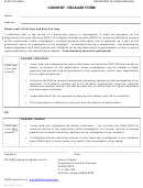 Form Dhs 6006 - Consent/release Form - Department Of Human Services State Of Hawaii