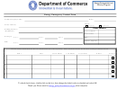 Energy Emergency Contact Form - U.s. Department Of Commerce