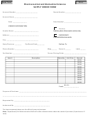 Pharmaceutical And Biomedical Sciences Supply Order Form