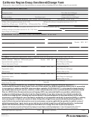 California Region Group Enrollment/change Form