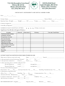 Physician's Assessment And Initial Order Form - Helping Hands Adult Day Services