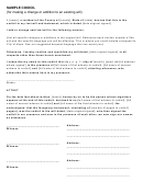 Codicil Form Sample Printable pdf