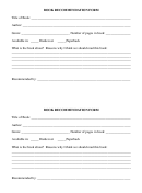 Book Recommendation Form Printable pdf