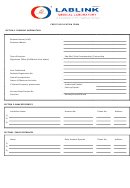 Credit Application Form - Lablink Medical Laboratory