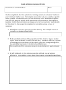 Customer Profile Form - Lamb & Mutton Printable pdf