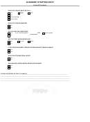 Alignment Symptom Sheet Printable pdf
