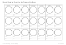 Record Sheet For Observing The Phases Of The Moon Printable pdf
