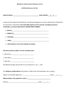 Medical Information Release Form