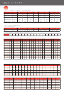 Red Kap Size Chart