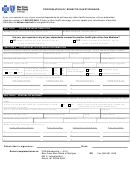 Fillable Coordination Of Benefits Questionnaire Template - Blue Cross Blue Shield Of Michigan Printable pdf