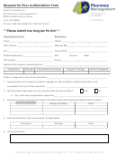Request For Prior Authorization Form - Highmark Blue Cross ...