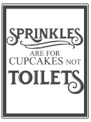 Bathroom Sign Template Printable pdf
