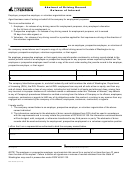 Fillable Form Dsc-425-020 - Abstract Of Driving Record Release Of Interest Printable pdf