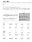 Tone Word Bank List By Ms. Gretchen Polnac Printable pdf