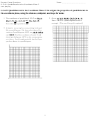 Regents Exam Questions - G.g.69 Quadrilaterals In The Coordinate Plane 2 Worksheet With Answers Printable pdf