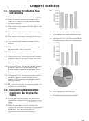 Chapter 9 Statistics Worksheet With Answers