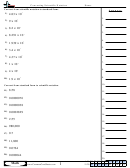 Converting Scientific Notation Worksheets With Answer Keys Printable pdf
