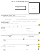 Japan Visa Application Form