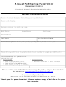 Auction Procurement Form Printable pdf