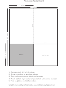 All-in-one Pocket Card Template