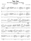 Paul Desmond - Take Five Sheet Music Printable pdf