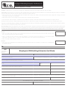 Form L-4 - Employee's Withholding Allowance Certificate