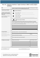 Form 16 - Inspection Certificate / Aspect Certificate / Qbcc Licensee Aspect Certificate - Queensland Department Of Housing And Public Works Printable pdf