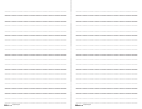 Writing Lined Paper Template