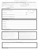 Form Ex-1 - Order For The Expungement Of Criminal Offender Record