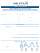 Medical Intake Form - Walker Physical Therapy And Sport Injury Center