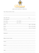 Obituary Program Template - Simpson Printable pdf
