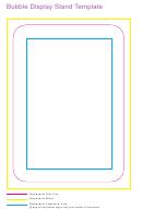 Bubble Display Stand Template