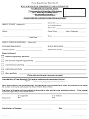 Form 1210-10 - Application For Transfer To An Alternative Elementary School Area