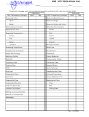 Cna/pct Skills Check List - Angel Healthcare Of America Printable pdf