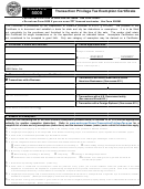 Form 5000 - Arizona Transaction Privilege Tax Exemption Certificate