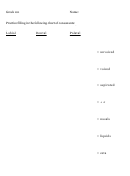 Greek 101 Consonants Chart Worksheet