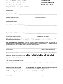 Business License Registration - Village Of Taos Ski Valley, Nm Tax Forms Printable pdf
