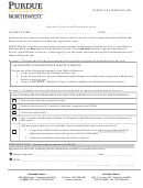 Fillable Selective Service Documentation Form - Purdue University Printable pdf