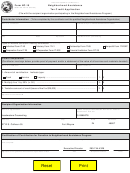 Form Nc-10 - Neighborhood Assistance Tax Credit Application