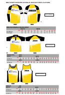 Bmx Sports Western Australia Nationals Clothing Size Chart Printable pdf
