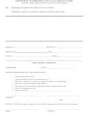 Application For Public Access To Records - City Of Oneida