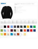Ultra Cotton Long Sleeve T-Shirt G2400 Gildan Size Chart Printable pdf