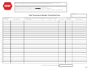 Post Continuous Member Transmittal Form Template