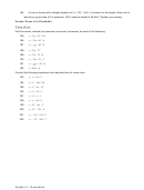 Vertex Form Of A Parabola Worksheet - Algebra Ii Quadratics