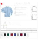 Ecosmart Crewneck Sweatshirt P160 Size Chart - Hanes Printable pdf