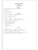 Mathematics Assignment Decimals Worksheet - Class Vi