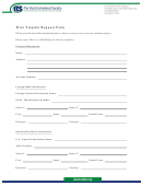 Wire Transfer Request Form - Electrochemical Society