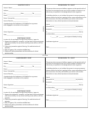 Permission To Hunt Form Printable pdf