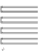 Piano Staff Paper Printable pdf