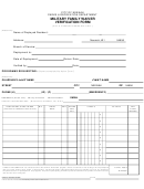 Military Family Waiver Verification Form - Parks & Recreation Department City Of Neenah Printable pdf
